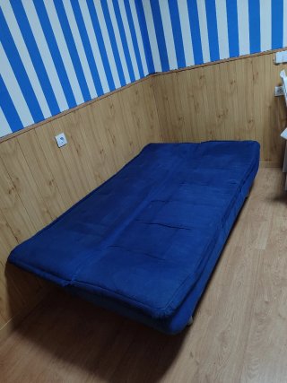 Sofá Cama Azul Marino 3 posiciones
