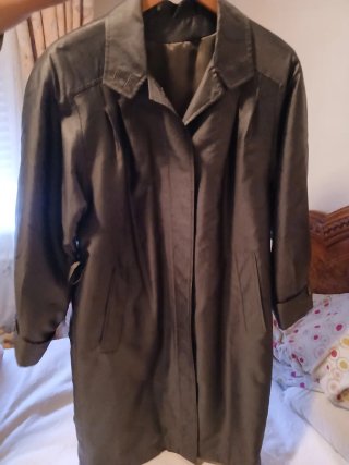Chaquetón Poliéster Gris Talla M