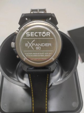 Orologio Sector Expander 90 Nero Giallo NUOVO
