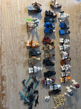 Lote Figuras Lego Star Wars