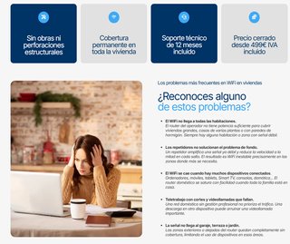 WiFi instalado sin cortes en casa, negocio...