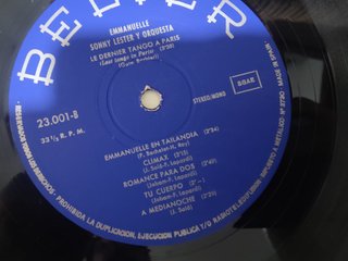 Vinilo Emmanuelle Orquesta Belter