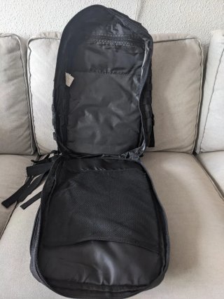Mochila Miltec Large 36L Negra