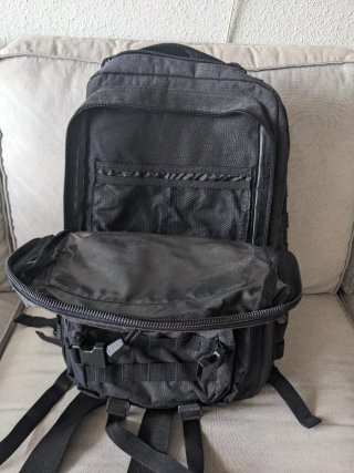 Mochila Miltec Large 36L Negra