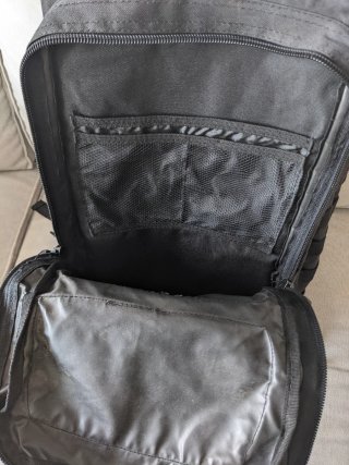 Mochila Miltec Large 36L Negra