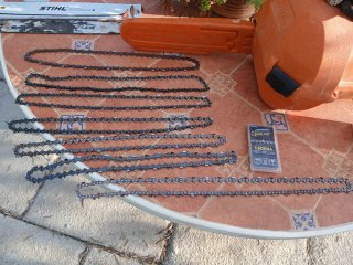 Motosierra Stihl MS 400 + Accesorios