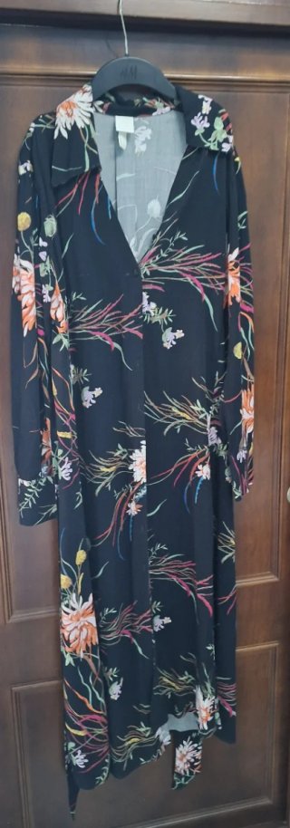 Vestido H&M señora estampado floral