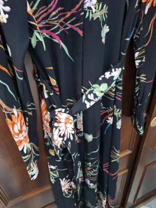 Vestido H&M señora estampado floral