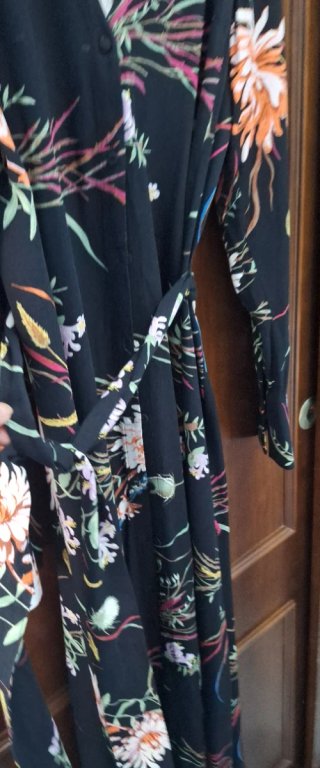 Vestido H&M señora estampado floral