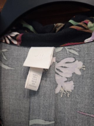 Vestido H&M señora estampado floral