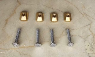 Kit tornillos foil hidrofoil T-Nut