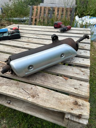 Tubo de escape Suzuki Burgman 125