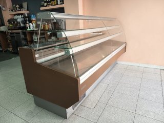 Vitrina expositora pastelería