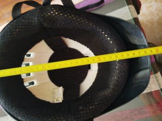 Casco de moto negro MT