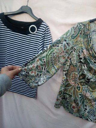 Blusas Estampada Mujer Talla M