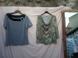 Blusas Estampada Mujer Talla M