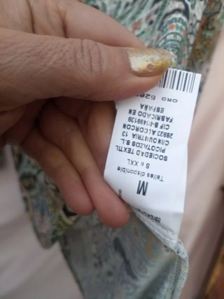 Blusas Estampada Mujer Talla M