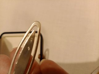 Segnalibro vintage argento 925