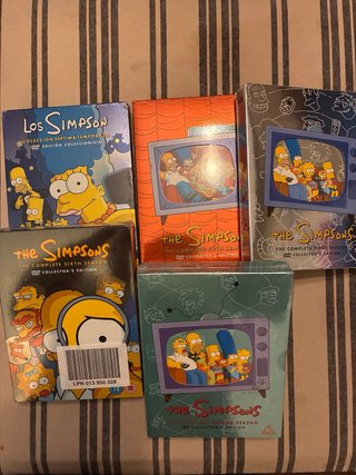 Lote 16 Temporadas Los Simpson DVD
