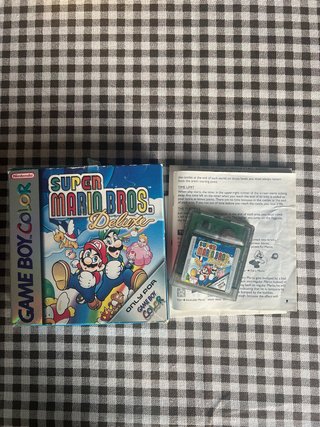 Super Mario Bros Deluxe Game Boy Color
