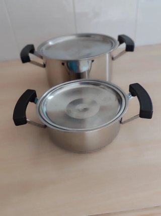 Lote 2 Ollas Acero Inox Alemana