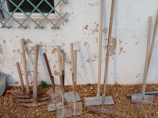 Herramientas de obra y jardín