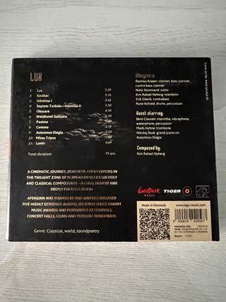 CD Música afenginn LUX