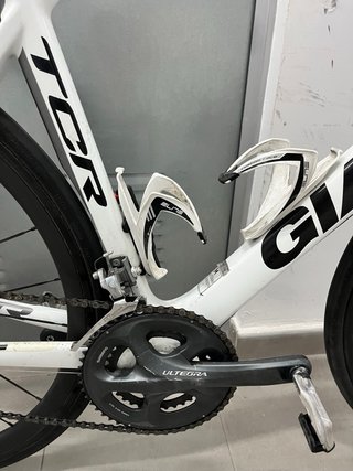 Bicicleta Carretera Giant TCR Blanca Talla M.