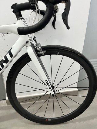 Bicicleta Carretera Giant TCR Blanca Talla M.