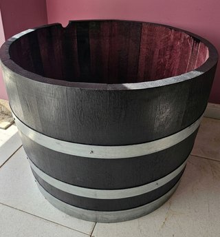 Macetero Barrica Personalizada