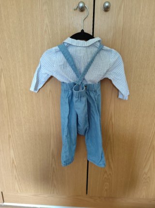 Conjunto Peto y Camisa Neck & Neck Bebé