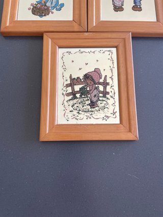 Trio Quadretti Vintage Anni 70