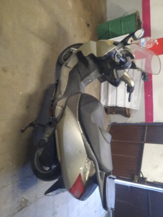 Scooter 200cc Gris/Rojo