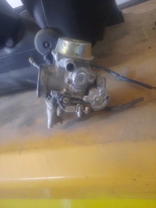 Scooter 200cc Gris/Rojo