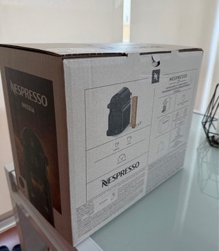 Cafetera Nespresso Inissia Negra NUEVA