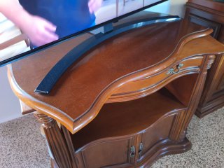 Mueble TV vintage rotatorio