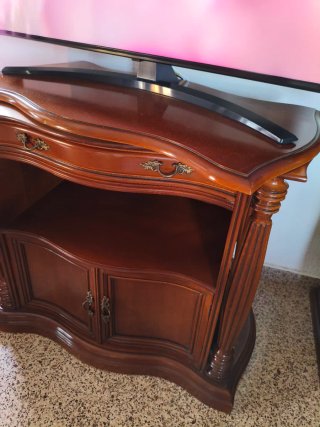 Mueble TV vintage rotatorio