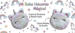 Bolso unicornio peluche