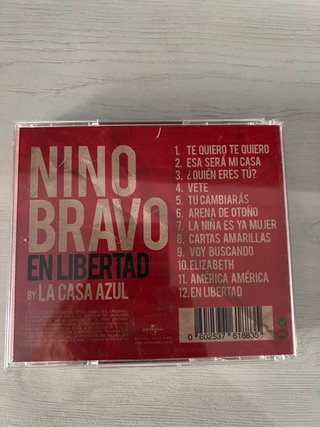 CD Nino Bravo En Libertad
