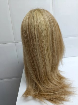Peluca Oncológica Pelo Natural Rubio