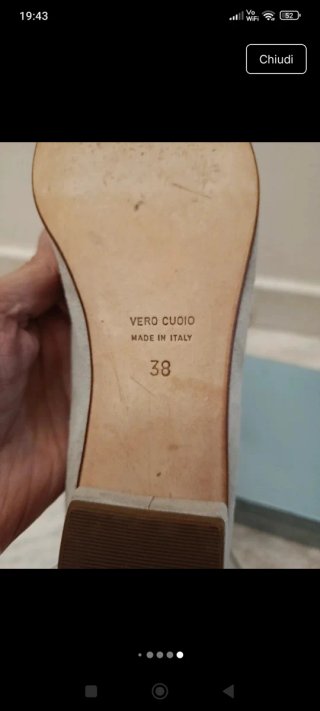 Ballerine tacco basso con pietre