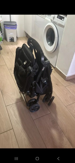 Carrito de bebé Chicco negro