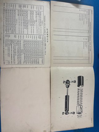 Catálogo OSSA 125 B y 125-A