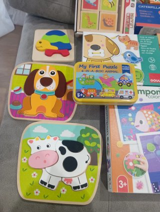 Lote 20 juegos educativos infantiles