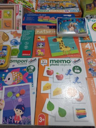 Lote 20 juegos educativos infantiles