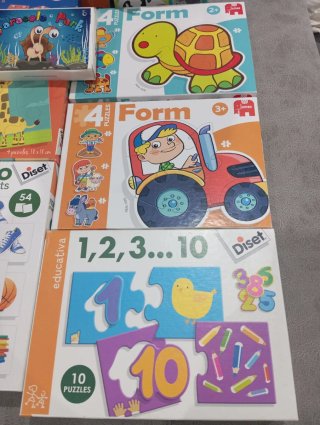 Lote 20 juegos educativos infantiles