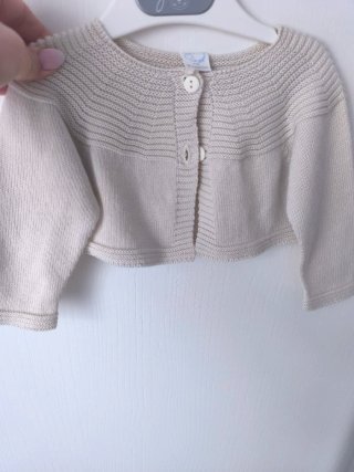 Bolero niña beige Mac ilusión