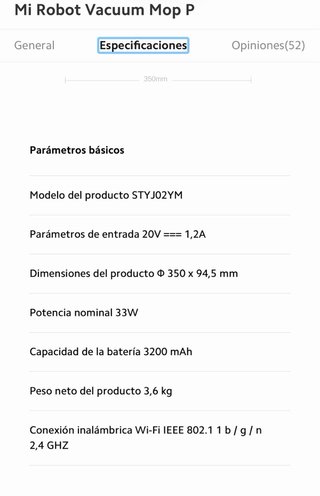 Robot Aspirador Mi Robot Vacuum-Mop Pro