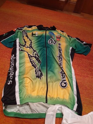 Culotte nuevo Aero y 2 Maillots Ciclismo XL