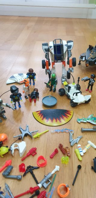 Playmobil Espacial Vehículos y Figuras